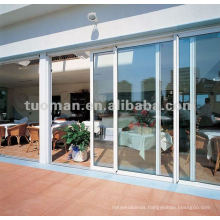 Good quality aluminium double glazing sliding door made in China